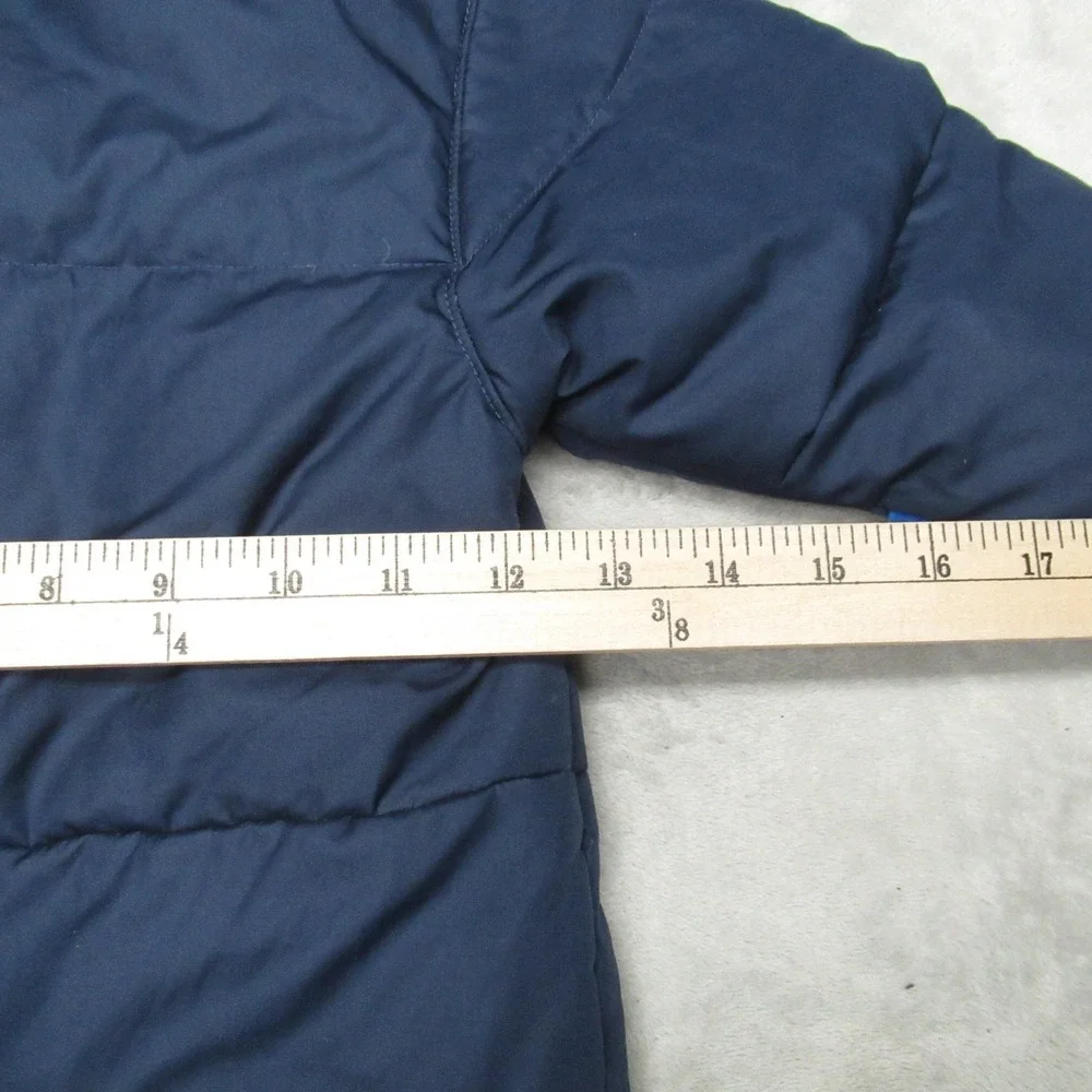Columbia Snuggly Bunny Down Bunting 6-12 Months Blue Insulated Hooded Snowsuit‎